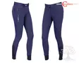 Covalliero Softshell Ratsastushousut Full Grip Morzine Blue - CV Womens Riding Breeches - 3210074L - 1