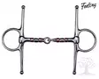 Feeling Full Cheek Snaffle Copper Roller - Full Cheek - 605780L - 2