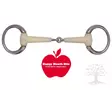 Happy Mouth Eggbutt Snaffle Apple - Eggbutt - 564010L - 1