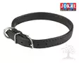 Jokke Nahkapanta Hilton, musta - Leather Collars - 6222000010L - 2