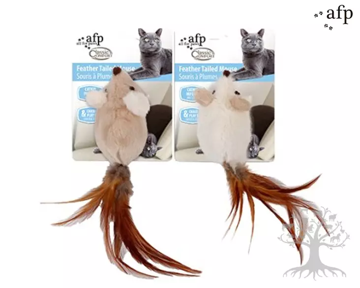 Afp Kissanlelu Fluffy Mouse - Plush, Mice, Balls & Chasers - 787.7602L - 1