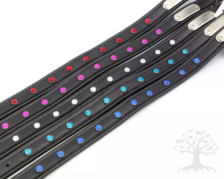 Arli Strassipanta 65cm, musta - Nahkapannat - AMS65L - 1