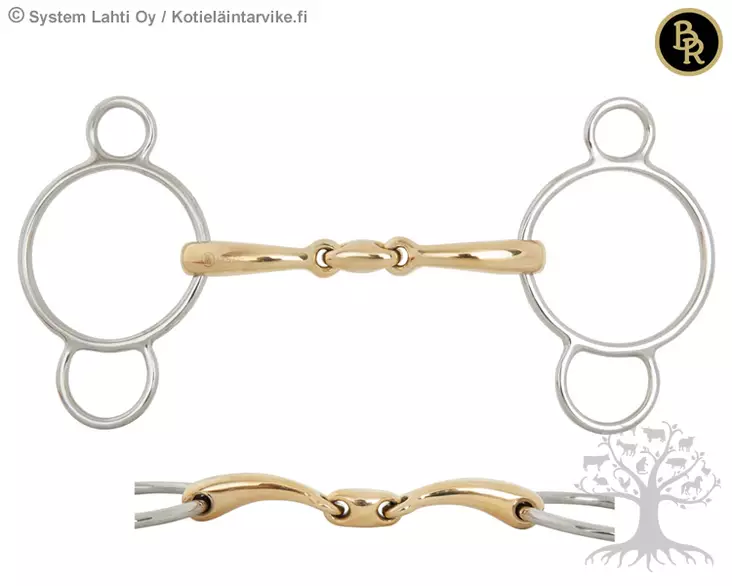 BR 3 -Ring Double Jointed Soft Contact - 2½ Ring & 4 Ring - 251091L - 1
