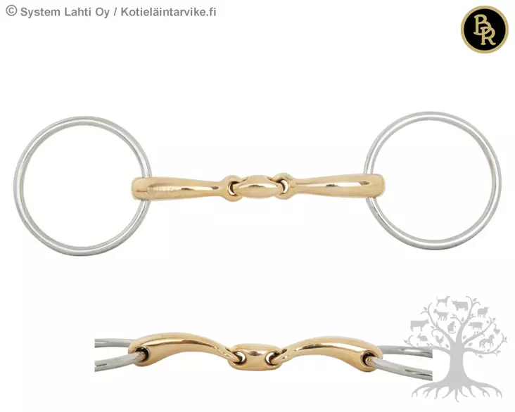 BR Loose Ring Double Jointed Soft Contact - Loose Ring -kuolaimet - 251085L - 1