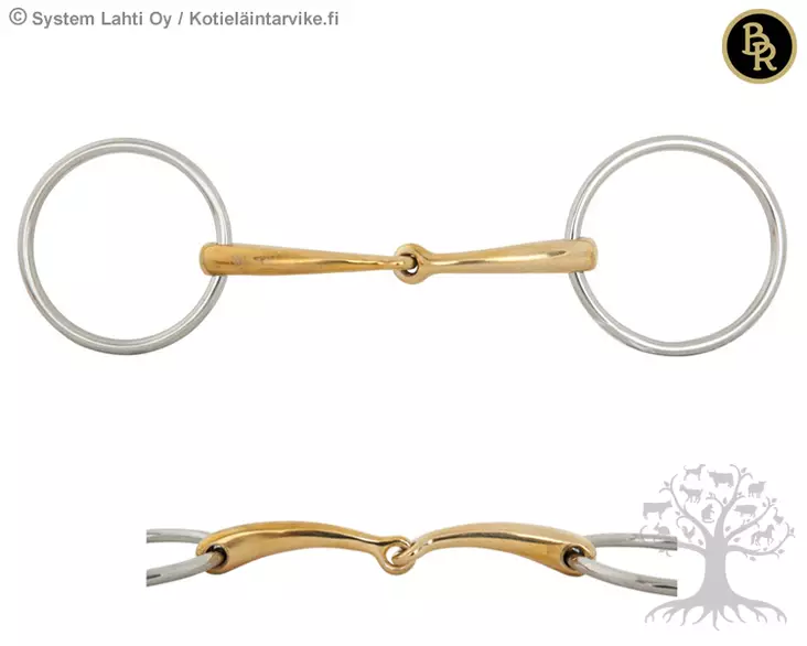 BR Loose Ring Snaffle Soft Contact - Loose Ring - 251082L - 1