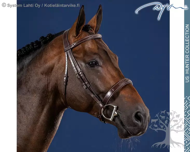 Dyon US Hunter Collection Suitset Wide Noseband - Dyon US Collection - USKDAL - 1