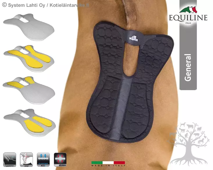 Equiline Half Pad Balancer Pad - Equiline Lining Pads - B30000L - 1