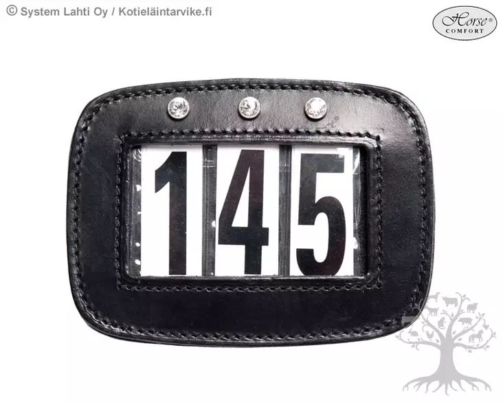 Horse Comfort Kisanumero Leather Diamond Black - Competition Accessories - 15108-BL - 3