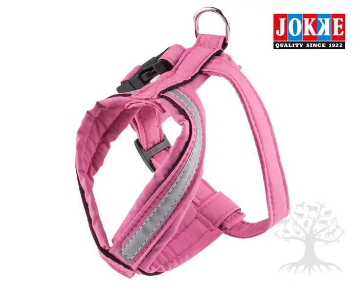 Jokke Soft Touch Y-Valjas, fuksia - Dog Y-/H Shape Harnesses - 6246000126L - 2