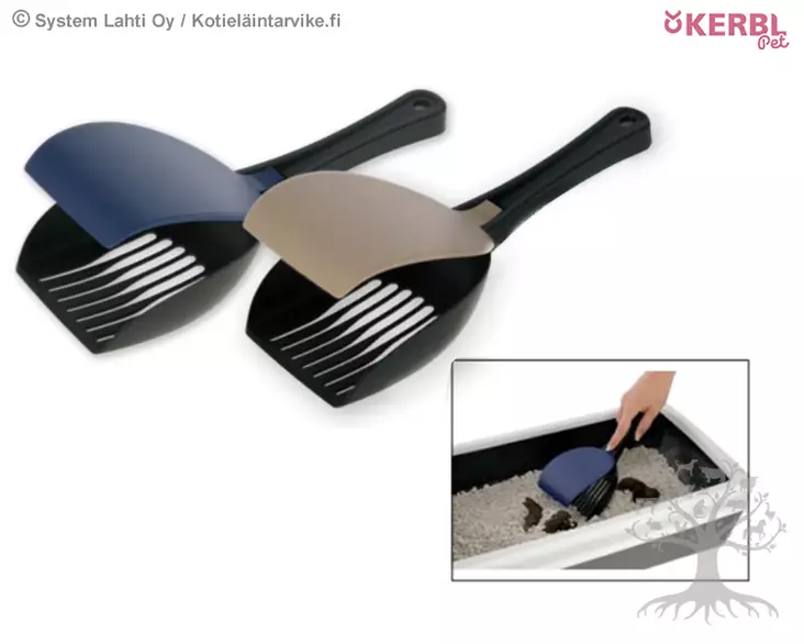 Kerbl Pet Cat Litter Shovel Shaker - Cat Litter Mats, Scoop and Bags - 81696 - 1