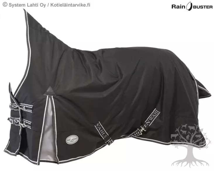 Rain Buster Trot Ulkoloimi 150g High Neck Black - Lite Turnout Rugs - 09160L - 1