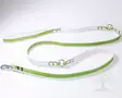 Arli Nahkatalutin 170cm, valkoinen/lime - Leather Leashes - 59013M - 4