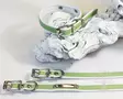Arli Pentupanta, valkoinen/lime - Leather Collars - 52229M - 3