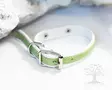 Arli Pentupanta, valkoinen/lime - Leather Collars - 52229M - 1