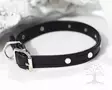Arli Strassipanta, musta/kirkas - Leather Collars - 54810M - 1