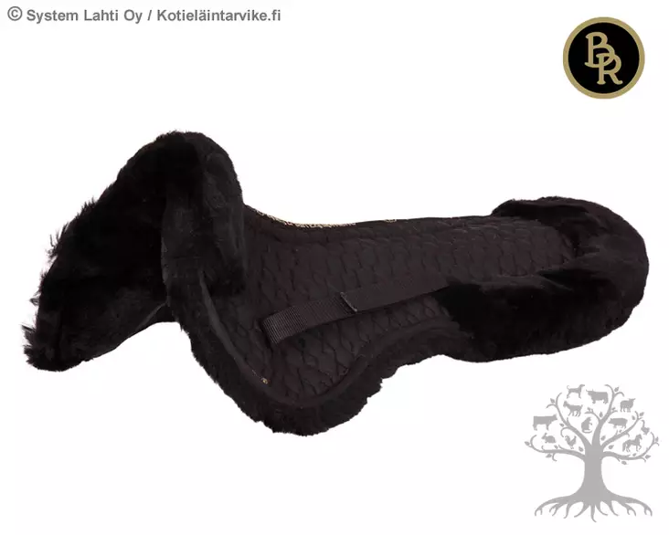 BR Lampaankarvaromaani Canal Black - Romaanit, Satulanaluset - 154004-12M - 1