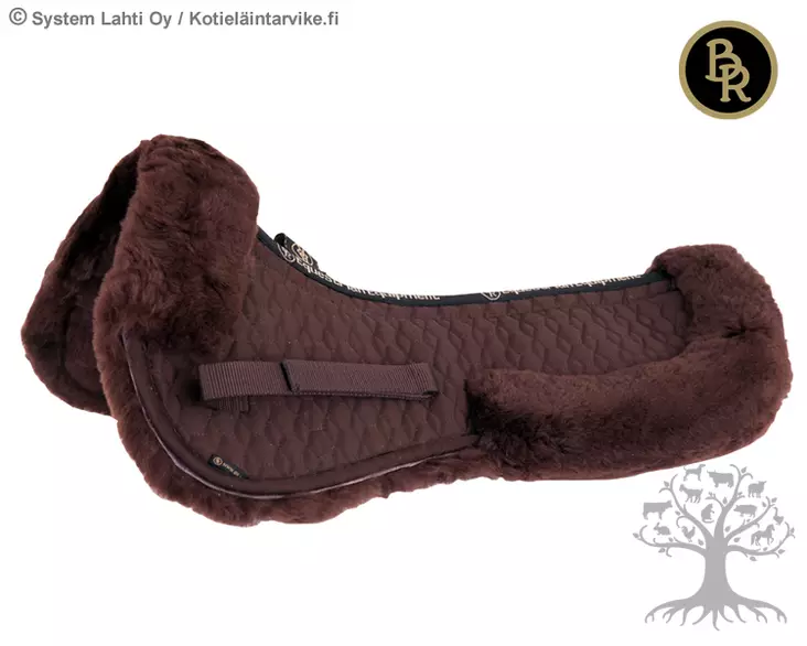 BR Lampaankarvaromaani Canal Brown - Half Pads, Back Pads - 154004-02M - 1