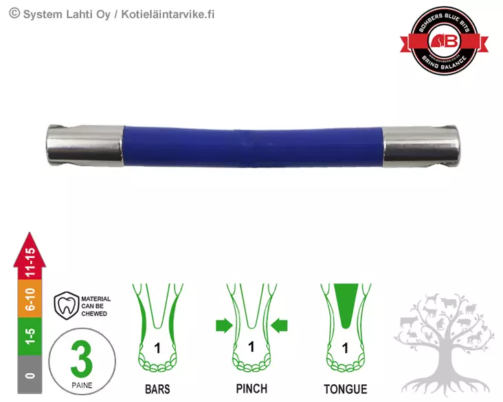 Bombers Full Cheek Loose Ring Flexible Mullen - Bombers Full Cheek Loose Ring - 30275-FM - 1