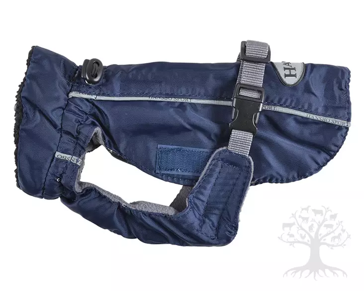 Hansbo Koiran Sademantteli Navy Line - Rain Coats - 42051525M - 1