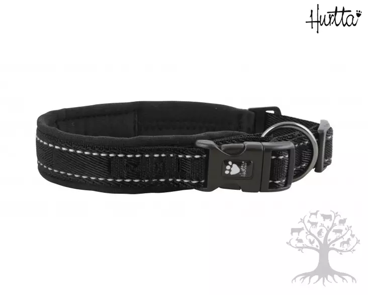 Hurtta Nailoninen Kaulapanta Casual, korppi - Nailonpannat - 933158M - 1