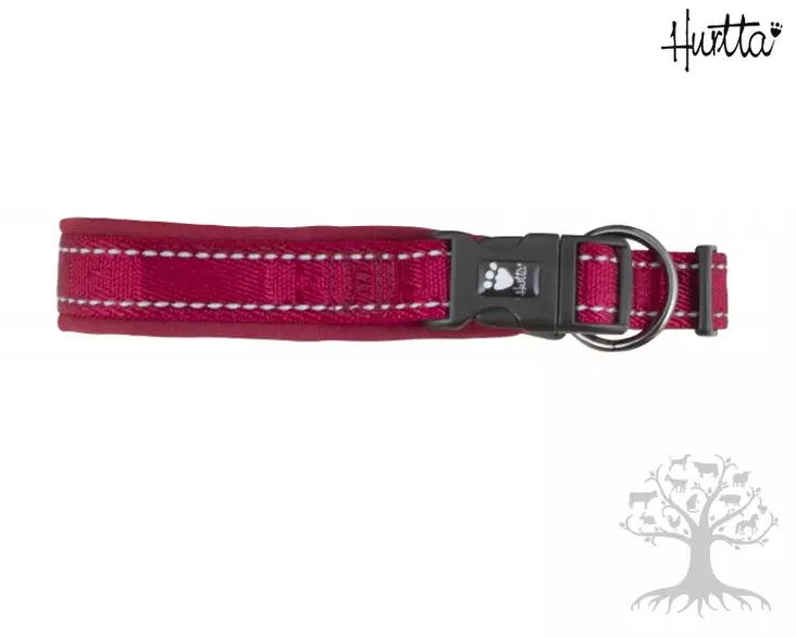 Hurtta Nailoninen Kaulapanta Casual, puolukka - Nailonpannat - 932867M - 4