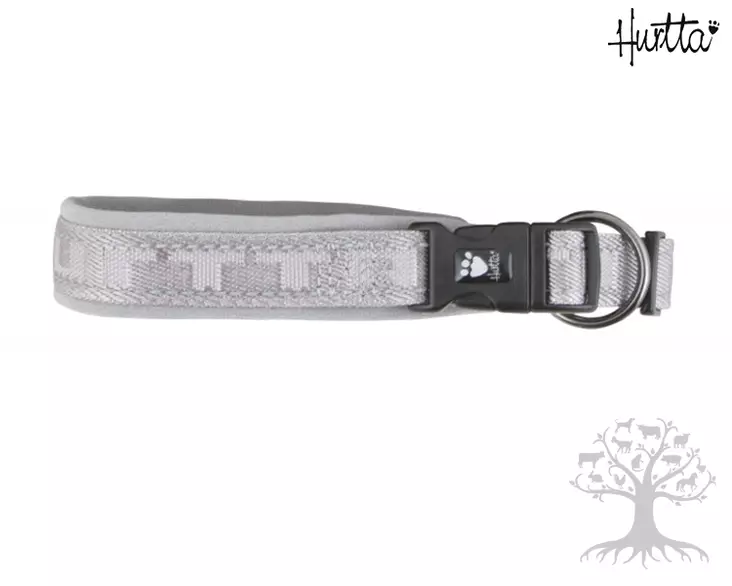 Hurtta Nailoninen Kaulapanta Casual, tuhka - Nailonpannat - 932855M - 5