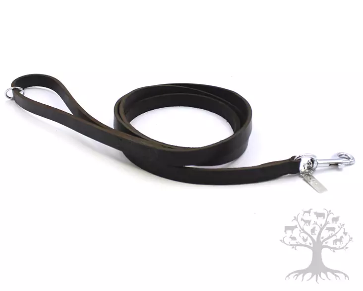 Ozami Nahkatalutin Classic Black 180cm - Leather Leashes - 603.5200M - 1