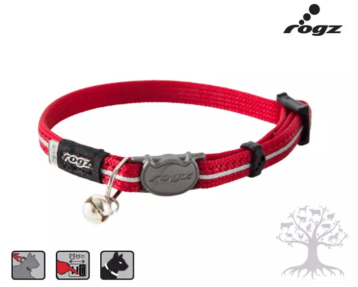 Rogz Kissanpanta Alleycat Red - Cat Collars - 765.0042M - 1