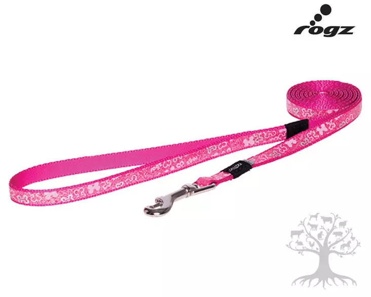 Rogz Talutin Trendy Lapz Rosa - Nylon Leashes - pois-617.8222M - 1