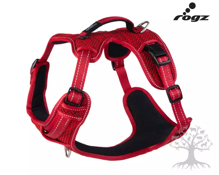 Rogz Utility Explore Valjas Red - Koiran Y-/ H valjaat - 617.1470M - 1