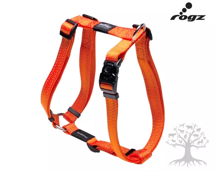 Rogz Valjas Utility Reflective Orange - Koiran Y-/ H valjaat - 617.1130M - 2