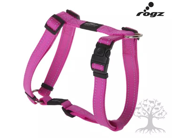 Rogz Valjas Utility Reflective Rosa - Koiran Y-/ H valjaat - 617.1180M - 2