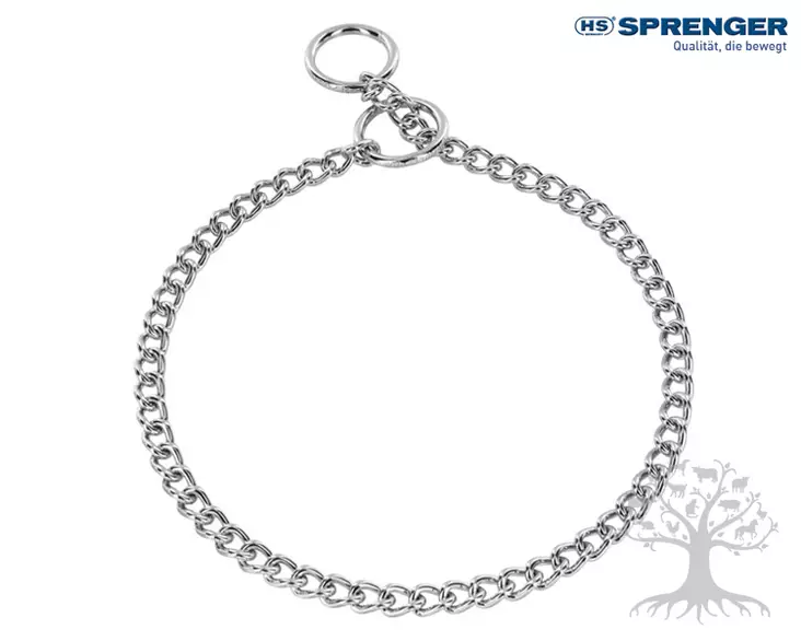 Sprenger Ketjupanta Chrome Round Links 3mm - Ketjupannat - 606.3060M - 1