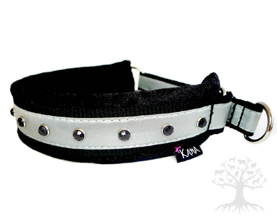 Kana Collection Puolikuristava Nailonpanta Dimangi, musta - Puoli- ja kokokuristavat Nailonpannat - 13030327M - 1