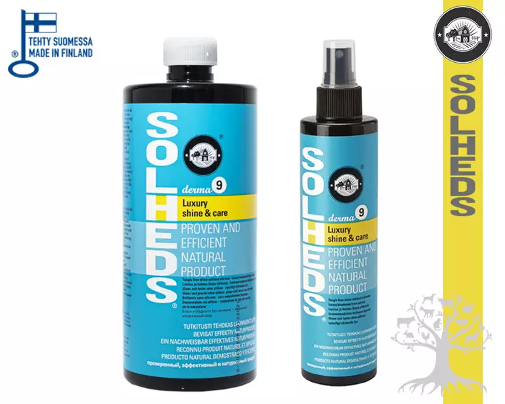 Solheds Derma9 Karvanhoitosuihke Luxury Shine&Care - Kiiltosuihkeet, Hoitoaineet - 009-250M - 3