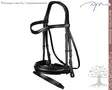 Dyon Dressage Collection Suitset Medium Crank Matte Noseband - Dyon Dressage Flat - NEDCAP - 3