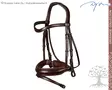 Dyon Dressage Collection Suitset Medium Crank Matte Noseband - Dyon Dressage Flat - NEDCAP - 2