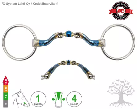 Bombers Bridong Loose Ring McHardy Dressage - Bombers Bridong Loose Ring - 30218-MHDR - 1