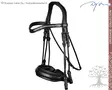 Dyon Dressage Round Collection Kankisuitset Large Crank Matte Noseband - Dyon Dressage Round - NREHAR - 2
