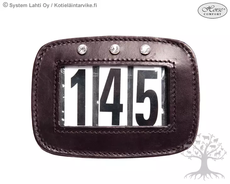 Horse Comfort Kisanumero Leather Diamond Brown - Competition Accessories - 15108-BR - 2