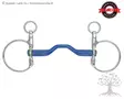 Bombers DC Dressage Happy Tongue Straight Swivel Titanium - Bombers DC Morgan / DC Dressage - 30225-HTTS - 1