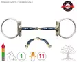 Bombers Eggbutt Loose Ring Snaffle - Bombers Eggbutt Loose Ring - 30239-S - 4
