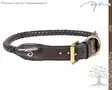Dyon Dog Collar Braided Brown - Dyon Dog - DC31DBRXXS - 1