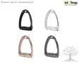 Tech Stirrups Turvajalustimet Venice Dressage Sloped - Jalustimet - 4518TSVDS - 2
