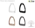 Tech Stirrups Safety Stirrups Venice Jumping Sloped Evo - Stirrups - 4518TSVS - 3