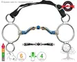 Bombers 3 -Ring McHardy Dressage Straight - Bombers 3 Ring - 30223-MHDRS - 7