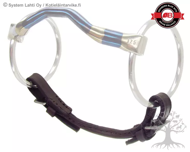 Bombers Leather Roller Back Strap Kuolainhihna - Bombers Kuolaintarvikkeet - 4226-BS - 1