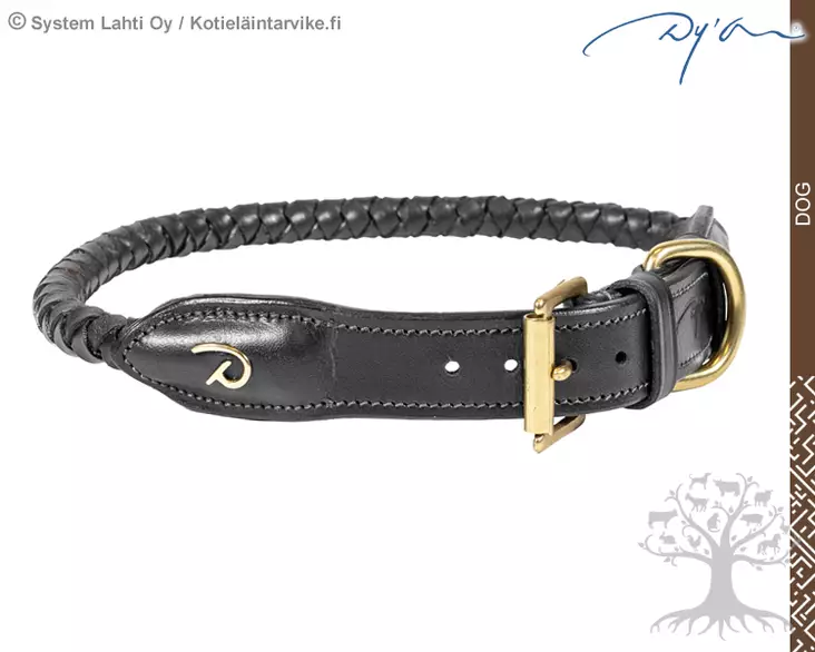 Dyon Dog Nahkapanta Braided Black - Dyon Dog - DC31DBLXXS - 1