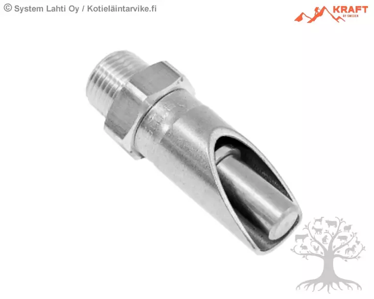 Kraft Bite Nipple 1/2"-3/4" Super - Bite Nipples - 1190-120S - 1