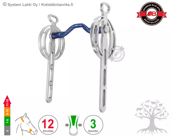 Bombers Liverpool BE Swivel Happy Tongue Straight - Bombers Liverpool BE - 30964-HTS - 1